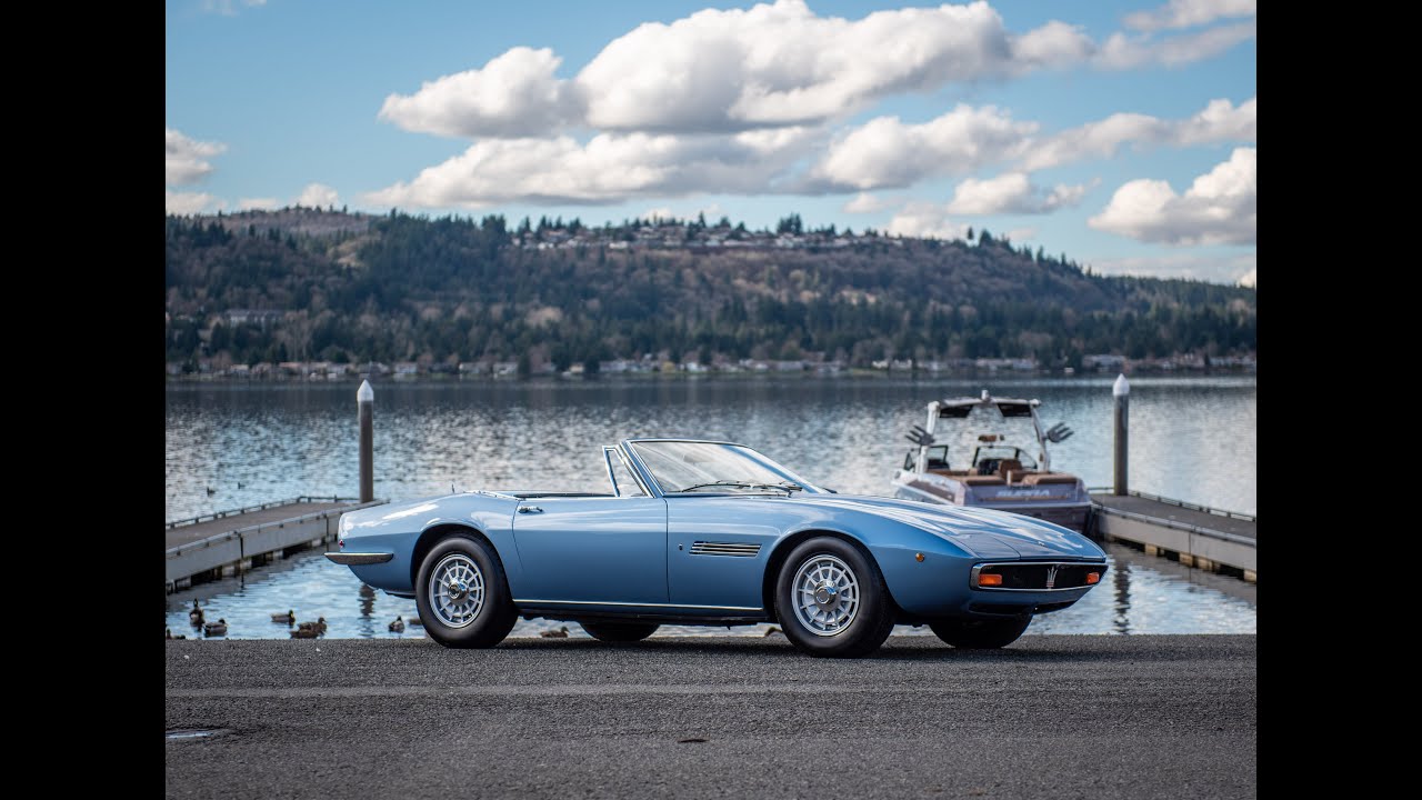 1970 Maserati Ghibli Spider - Cold Start, Driving, Walk Around