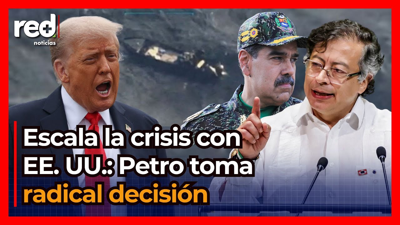 Escala la crisis con Estados Unidos: Petro toma radical decisión y condiciona ataques en el Caribe