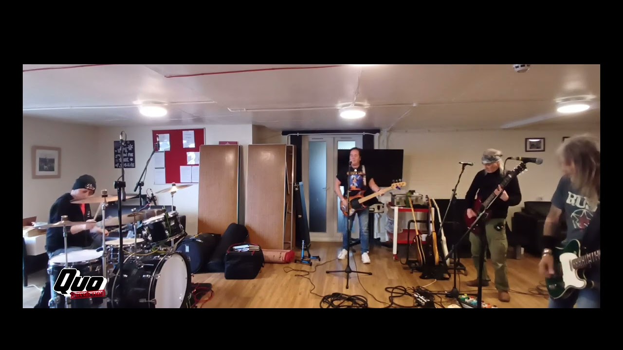 Quo Connection Softer Ride rehearsal