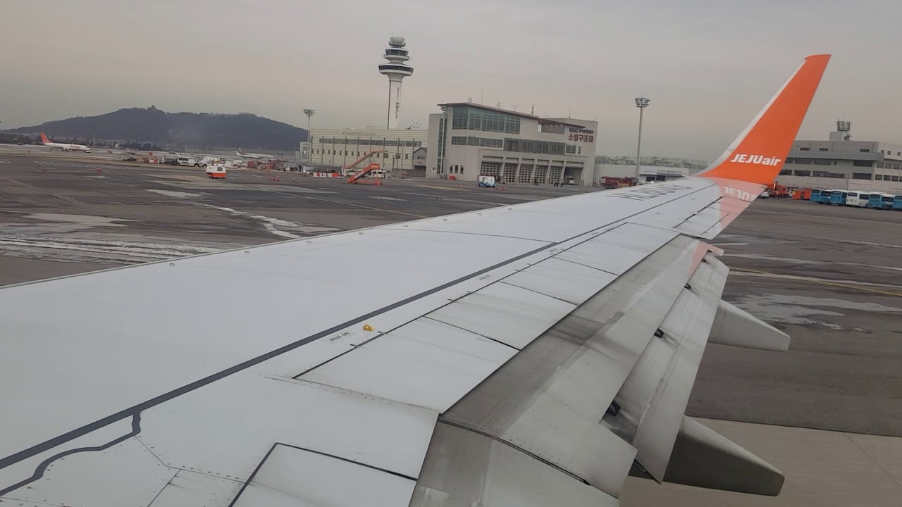 JEJUAIR B737-800NG TAKEOFF Seoul Gimpo HL8049 7C121