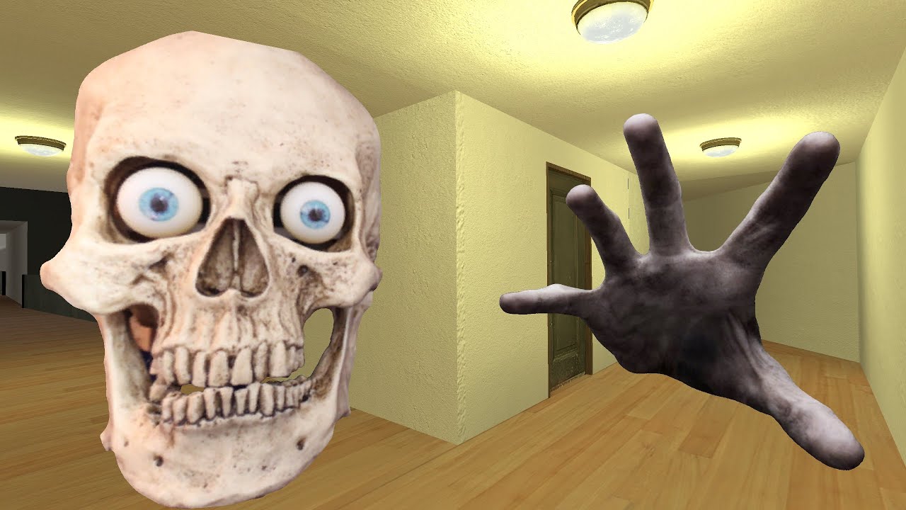 💀 Skull And Scary Hand Nextbot Gmod