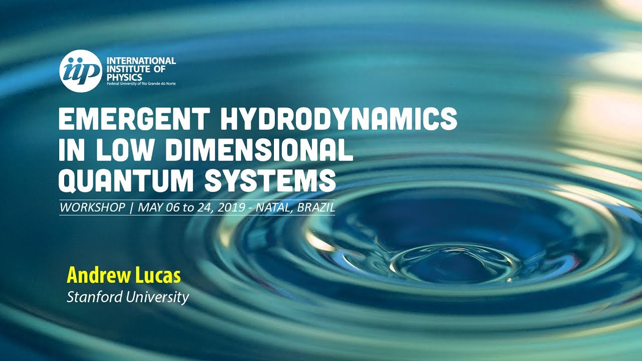 Towards a microscopic derivation of diffusion in quantum many-body systems - Andrew Lucas