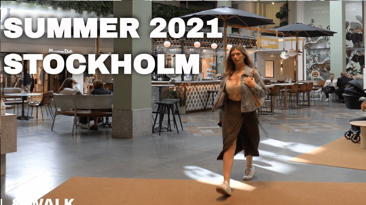 Walking in STOCKHOLM SWEDEN 4K