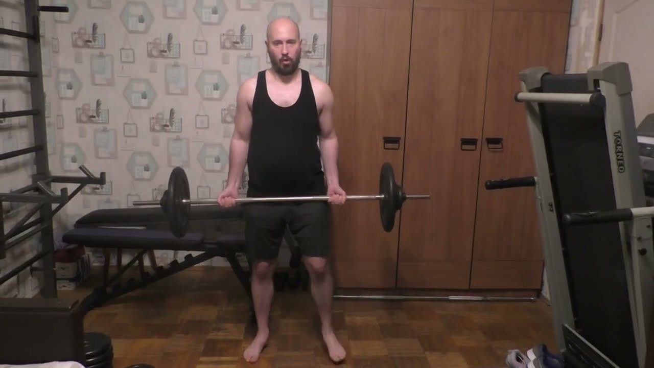 Тренировка со штангой 30