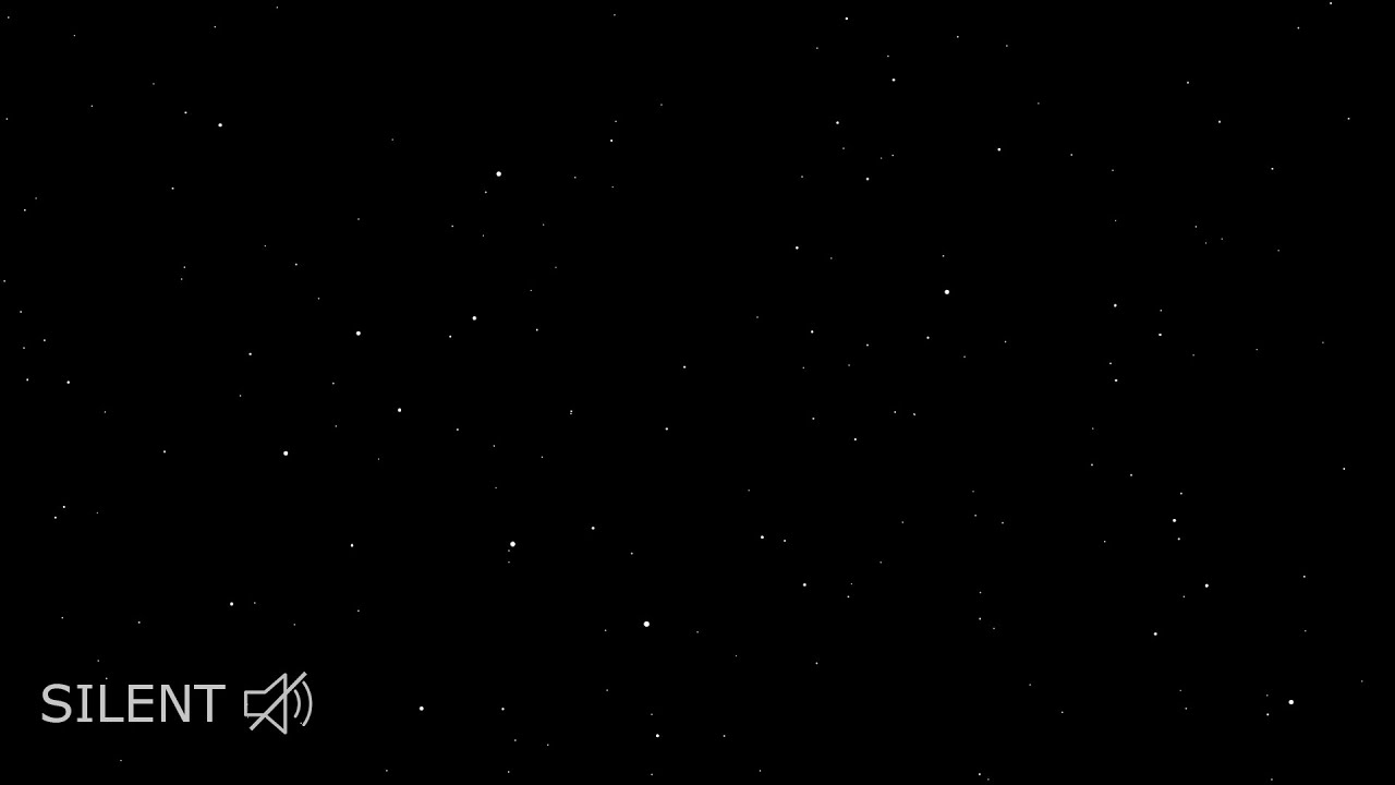 Starry Night Sky | Silent Sleep Visual (No Sound)