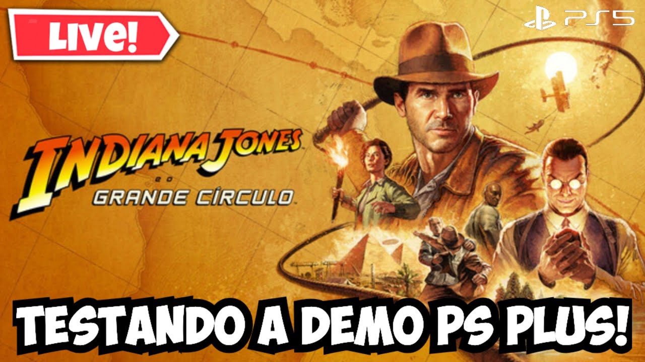 👑 INDIANA JONES E O GRANDE CÍRCULO NO PS5! (PT-BR)