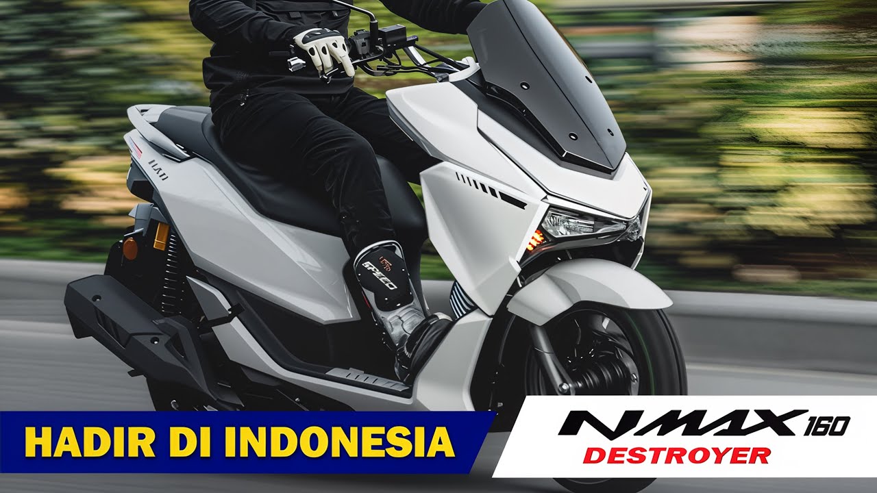 MELUNCUR DI INDONESIA 🔥 SKUTIK MAXI BARU PESAING HONDA PCX
