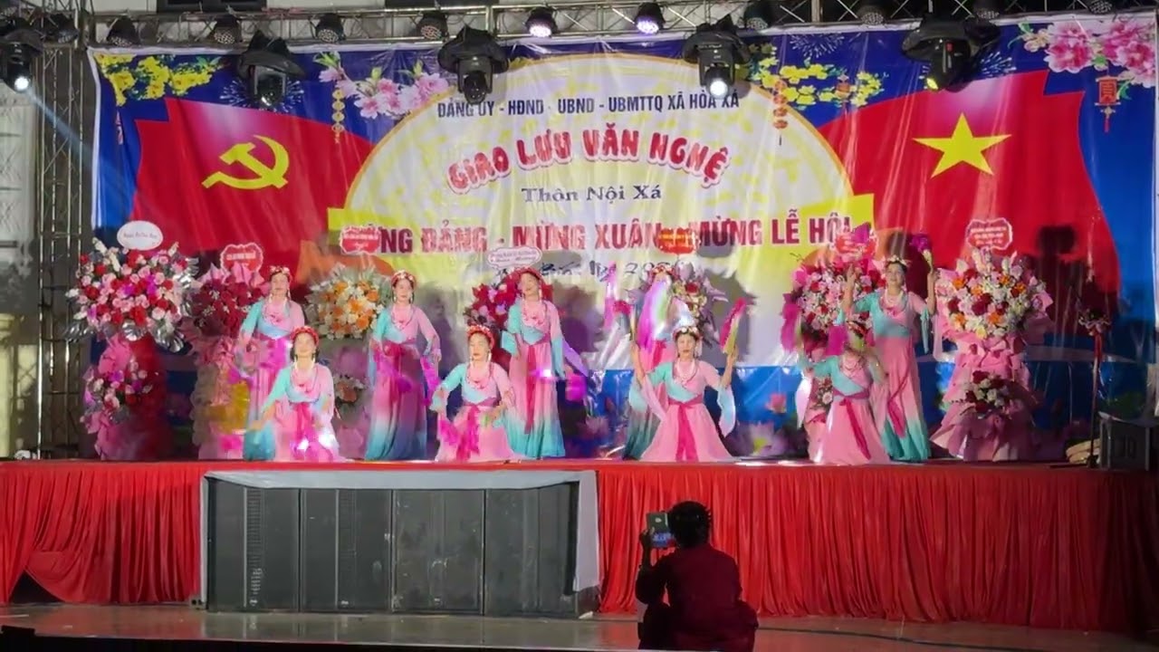 Hội làng Nội Xá 2026 - Tiết mục múa của đội Sênh tiền Nội Xá