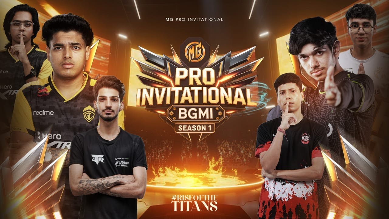 MG PRO INVITATIONAL @GodLikeEsportss @S8ULGG @JONATHANGAMINGYT @goblinbgmi