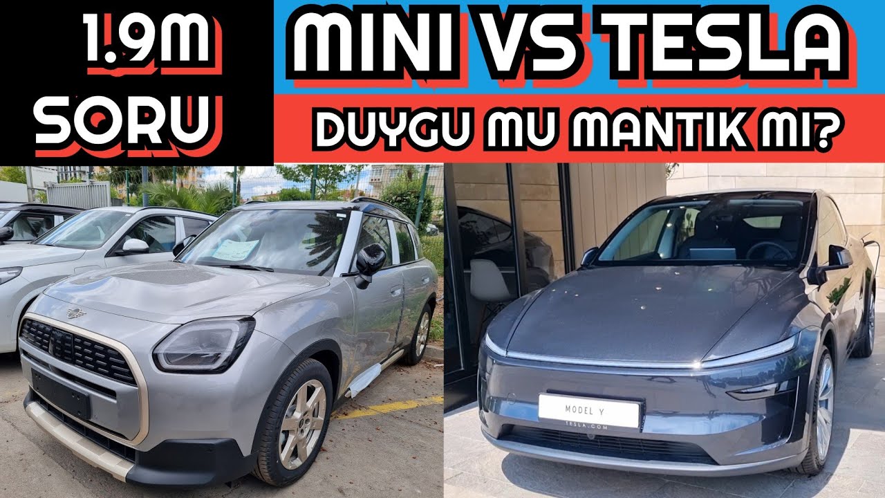 2025 TESLA MODEL Y JUNIPER MI, MINI COUNTRYMAN E SPIRIT Mİ? DUYGU MANTIK KAPIŞMASI