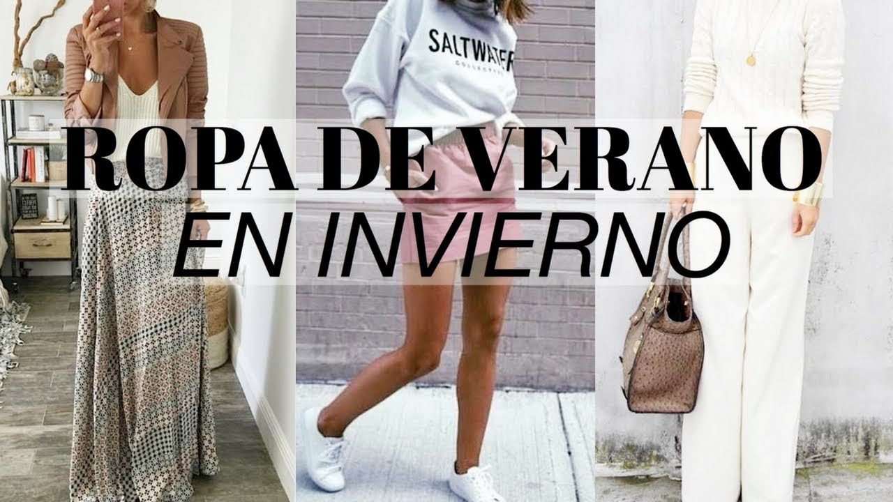 Usa tu ropa de Verano en Invierno!! - @karelytips
