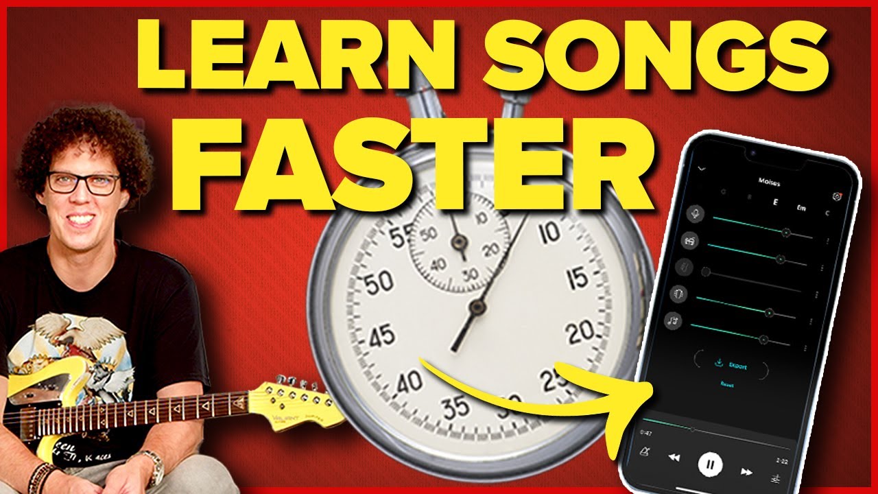 How to REMOVE the GUITAR from ANY SONG  (And Learn FASTER)