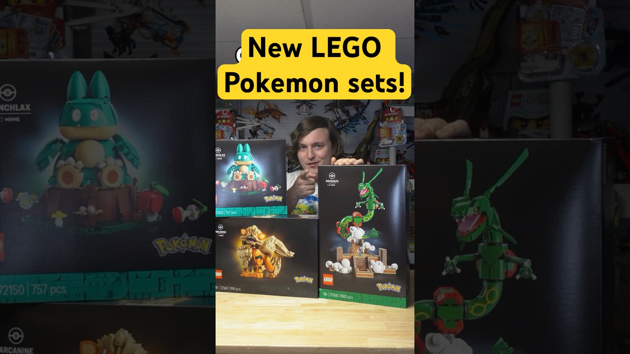 LEGO Rayquaza is HERE! 🔥
