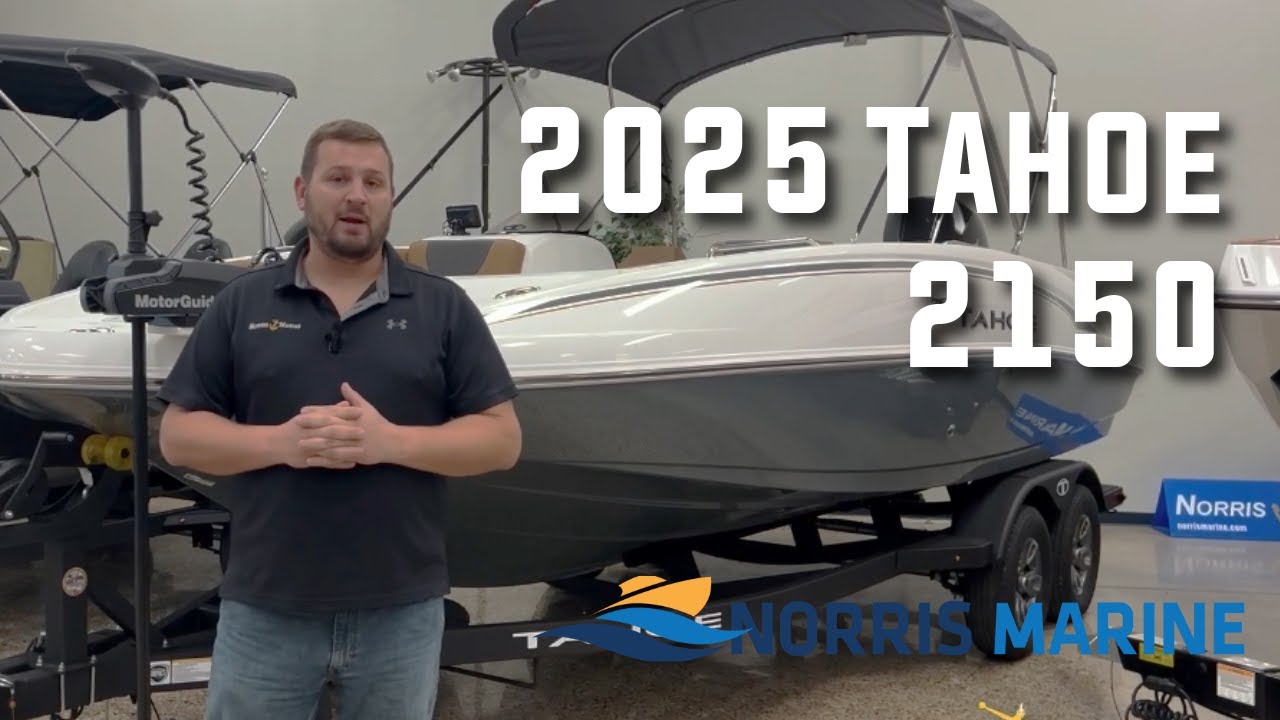 New 2025 Tahoe 2150 21 ft Deck Boat For Sale In Norman, OK: Walkthrough