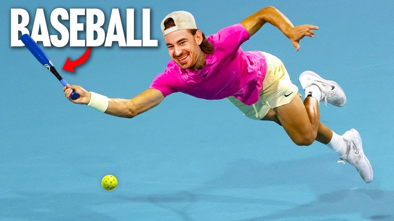 I Played Pickleball with a Baseball Bat