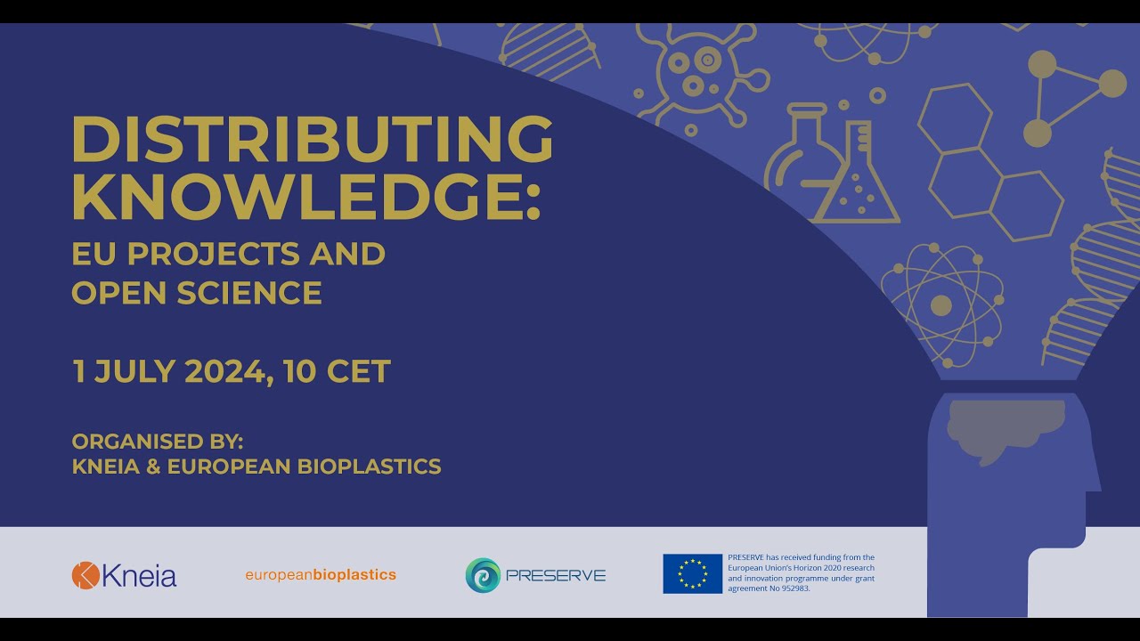 PRESERVE Training - Distributing Knowledge: EU Projects and Open Science