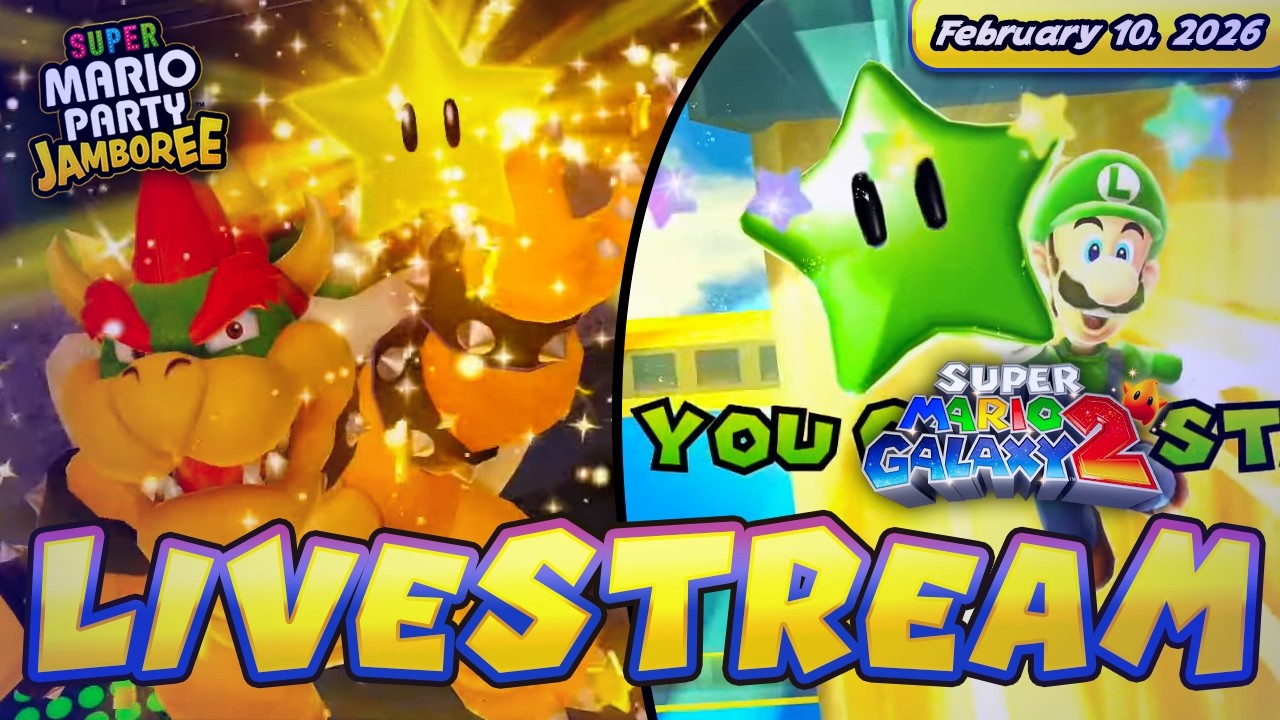 Mario Party Jamboree with YOU! + More GREEN STARS in Mario Galaxy 2 Later