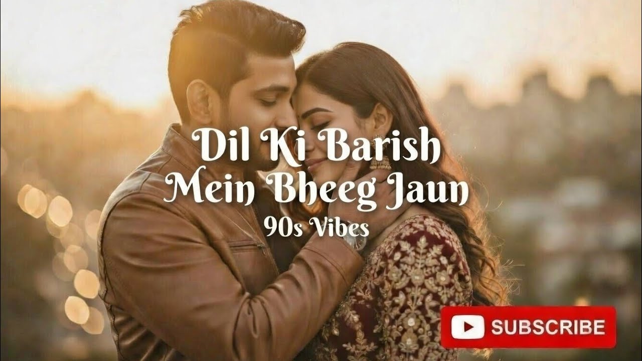 Dil Ki Baarish Mein Bheeg Jaun | Heart Touching Romantic Song | 90s Bollywood Vibe