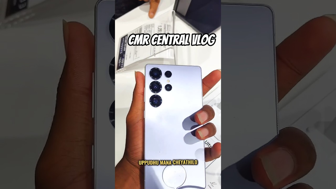 🤩CMR Central ki Vellama😍