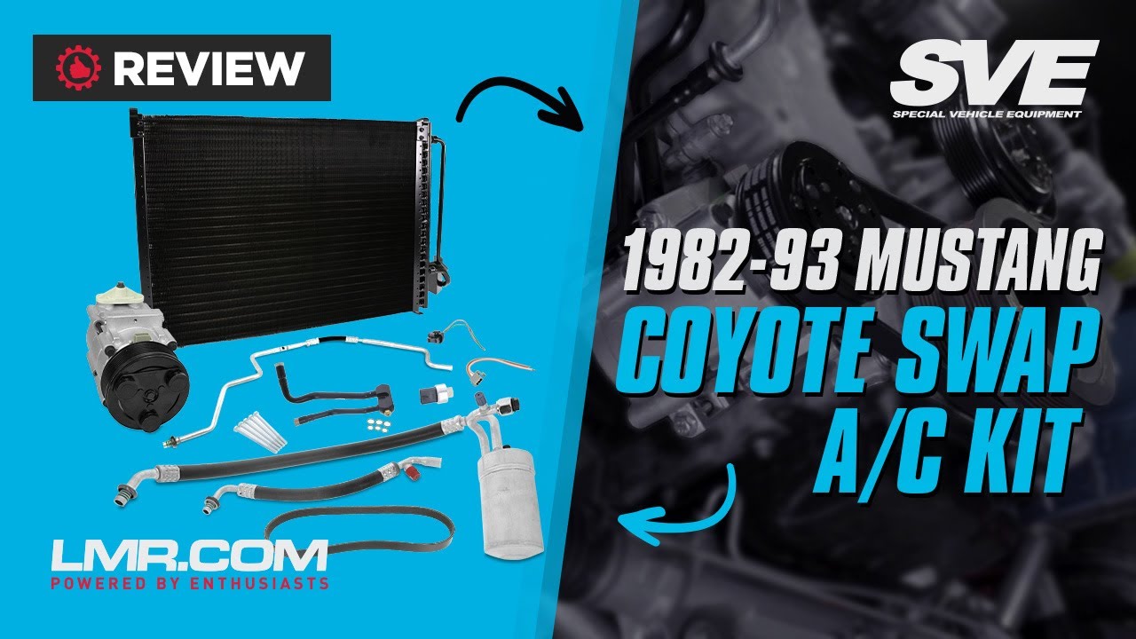 SVE Fox Body Mustang Coyote Swap A/C Kit - Review (82-93)