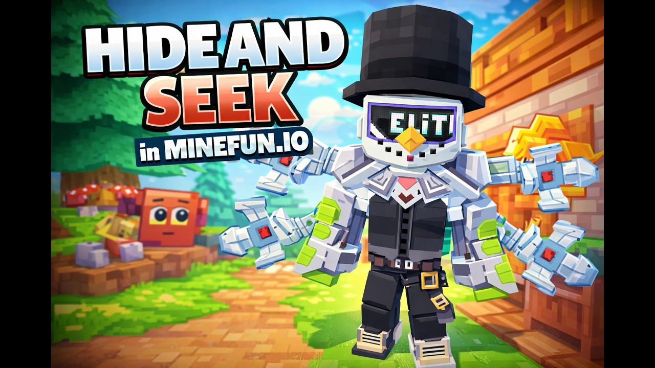 Hide and Seek in Minefun.io