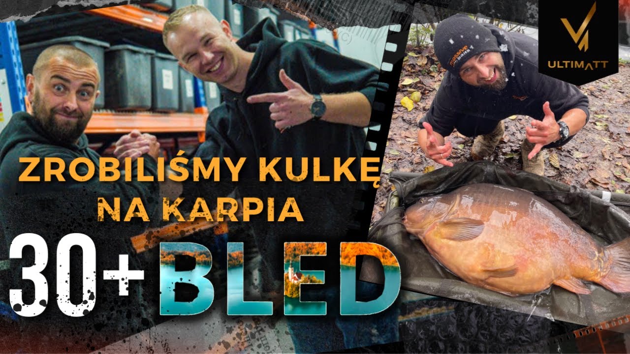 MASSIVE BAITS - Kulka na KARPIE 30+ | JEZIORO BLED SLOVENIA