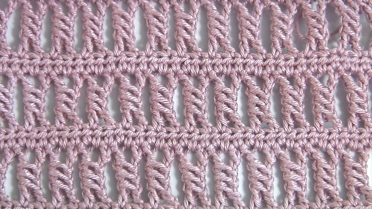 Beautifully! How to Crochet Original Stitch/Crochet Interesting Pattern/Author's Design