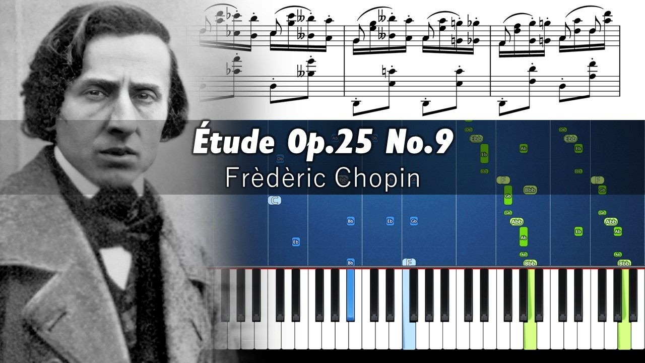 Chopin - Etude Op. 25 No. 9 