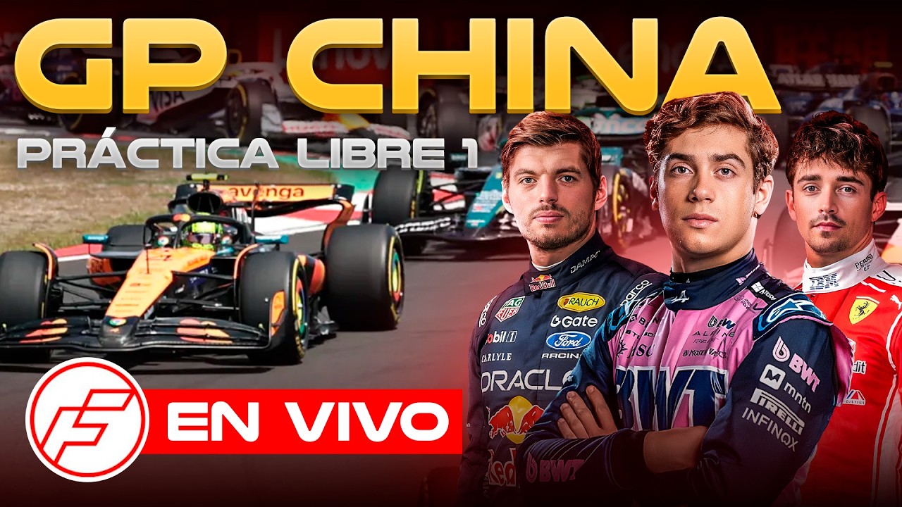 🔴GP CHINA EN VIVO: PRÁCTICA LIBRE 1 CON FRANCO COLAPINTO EN ALPINE | FORMULA EXTREMA