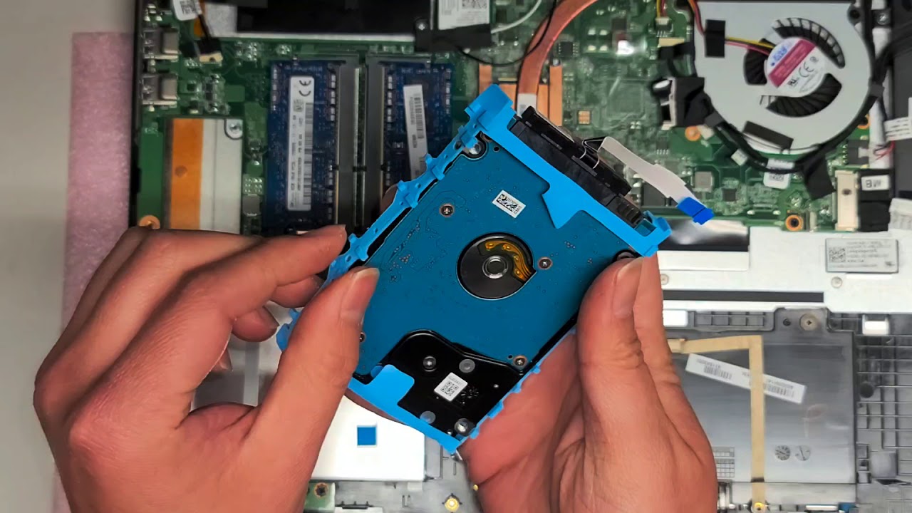 Toshiba Satellite Radius p55w-b5220 Disassembly RAM SSD Hard Drive Upgrade Keyboard Replacement