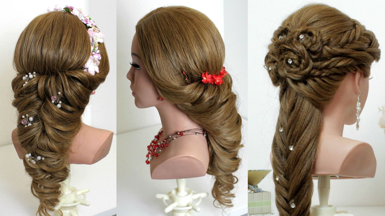 2 hairstyles for long hair tutorial