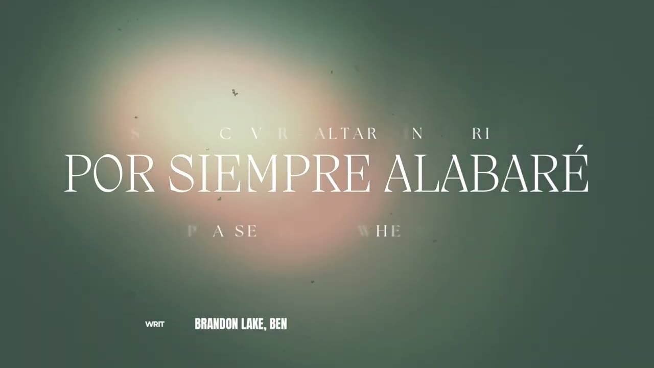 Praise You Anywhere - Por Siempre Alabaré (Español Cover) - Brandon Lake || Altar Ministerio