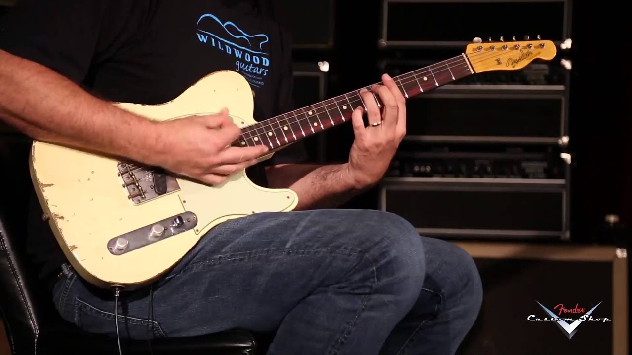 Fender Custom Shop “L Series” 1964 Super Heavy Relic Telecaster  •  SN: L11296