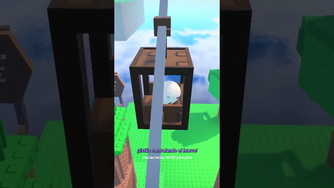 OBBY DE LLEVAR UN HUEVO EN ROBLOX #shorts #roblox