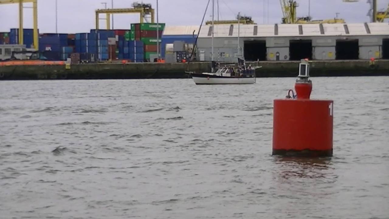 RS400& RS200 Running Video King of the Liffey 2016 Poolbeg Yacht Club