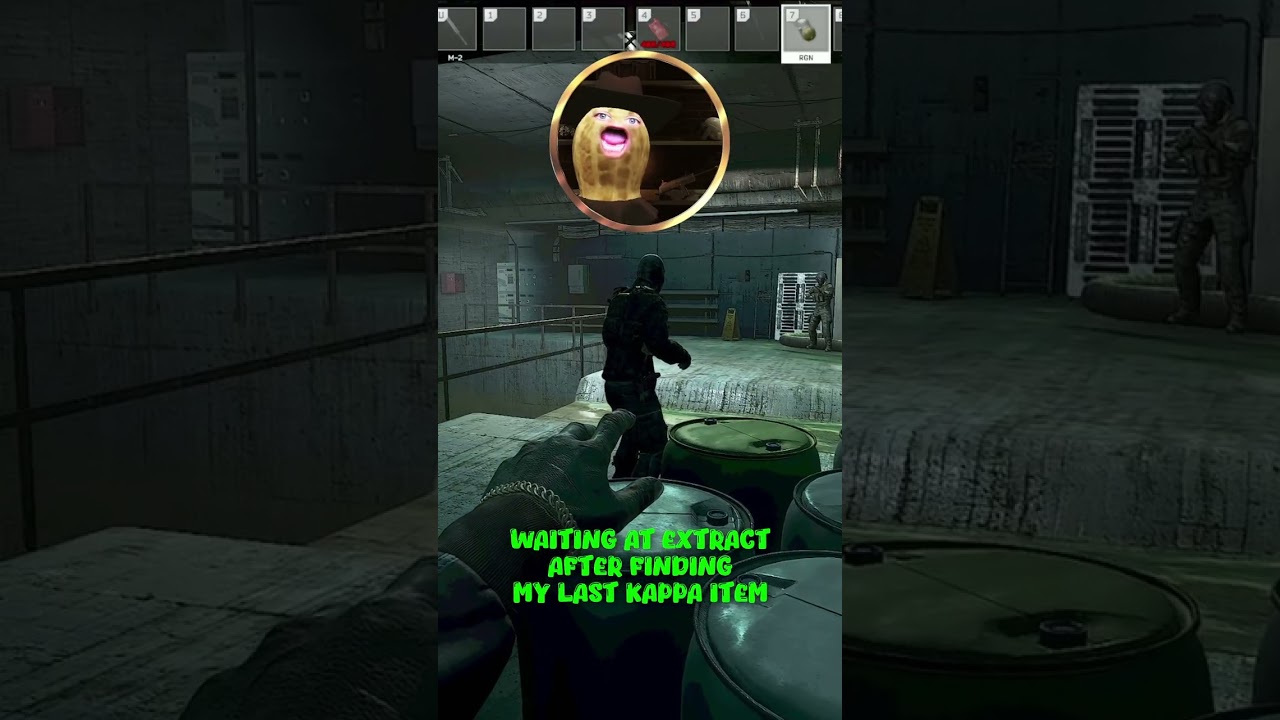 First Streamer To Get Kappa #tarkov #tarkovclips #tarkovfunny #eft #escapefromtarkov #shorts