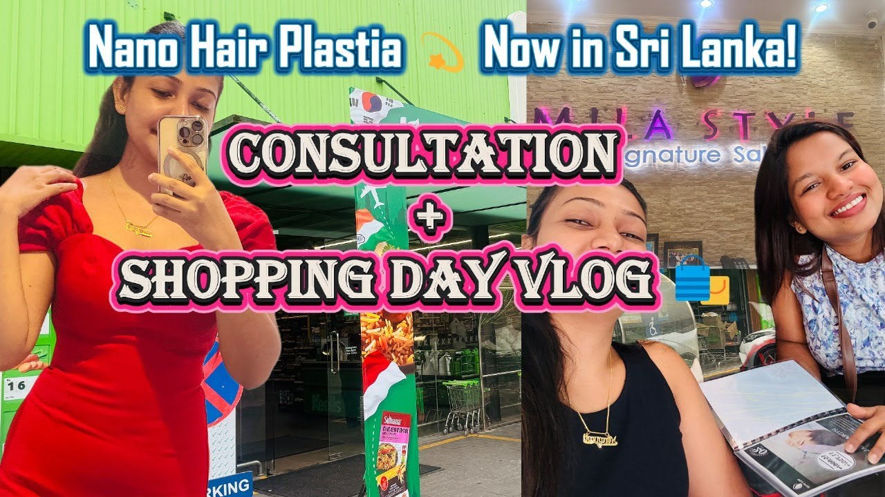 Say Bye to Chemical Straightening! 👋 | My Nano Hair Plastia Consultation 💇‍♀️ + Shopping Vlog 🛍️
