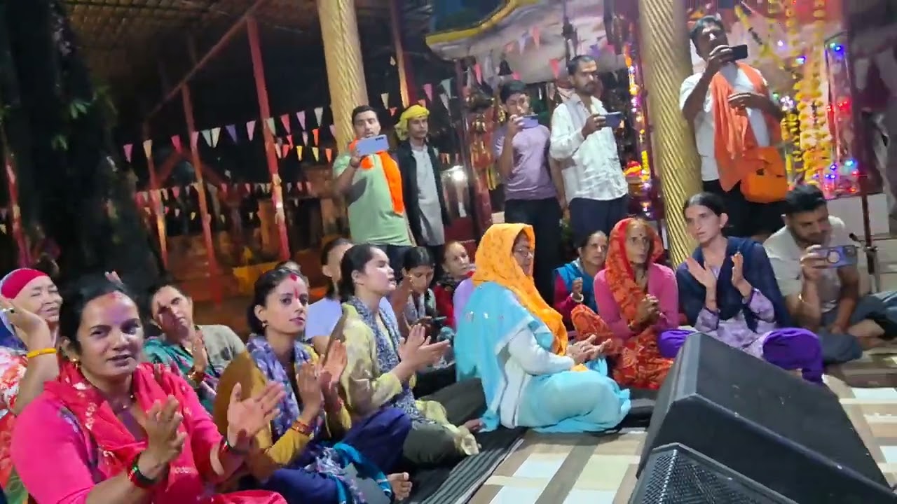 🌿चल पंछी बनी उड़ी  | Dinesh Bhai Live @Kotgari Mandir Pakho | #KumaoniBhajan  #ShivPuran #BhajanLive