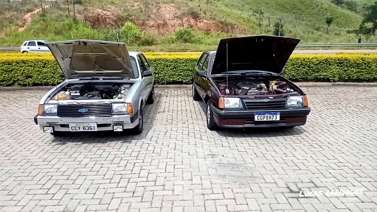 Monza e Chevette diferenças e semelhanças