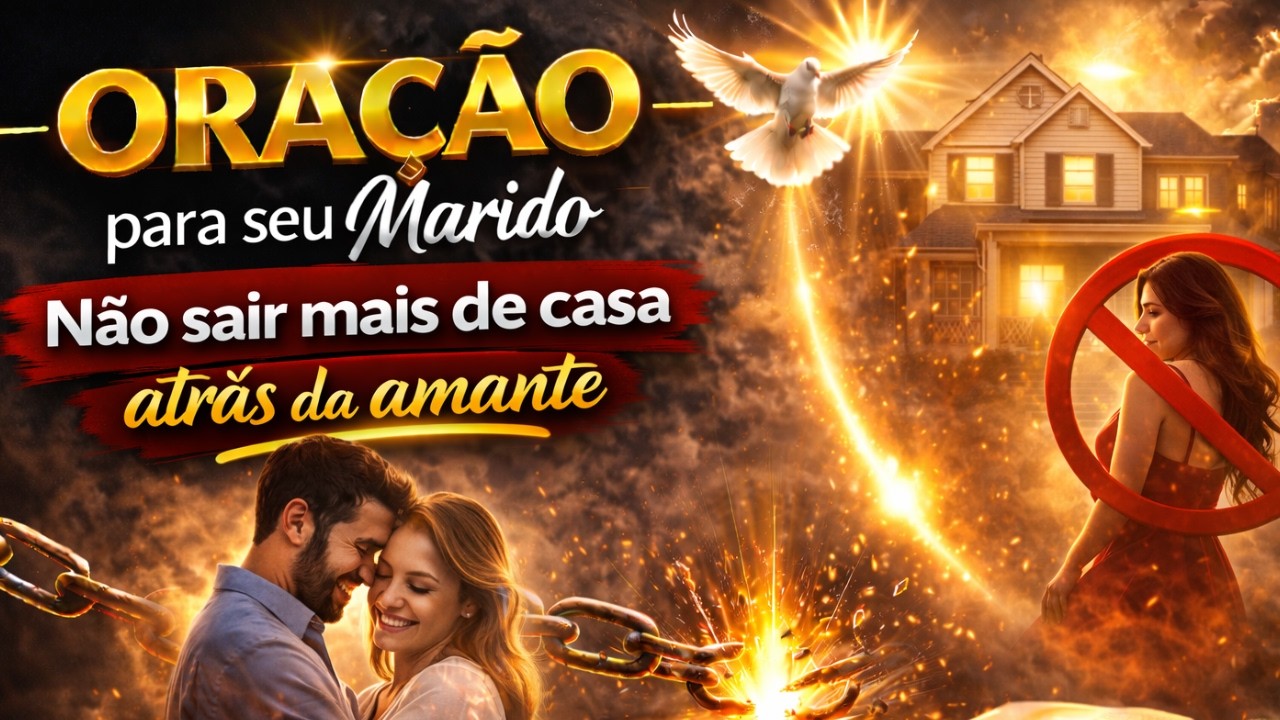 ORAÇÃO Forte para seu Marido Não sair mais de casa atrás da AMANTE