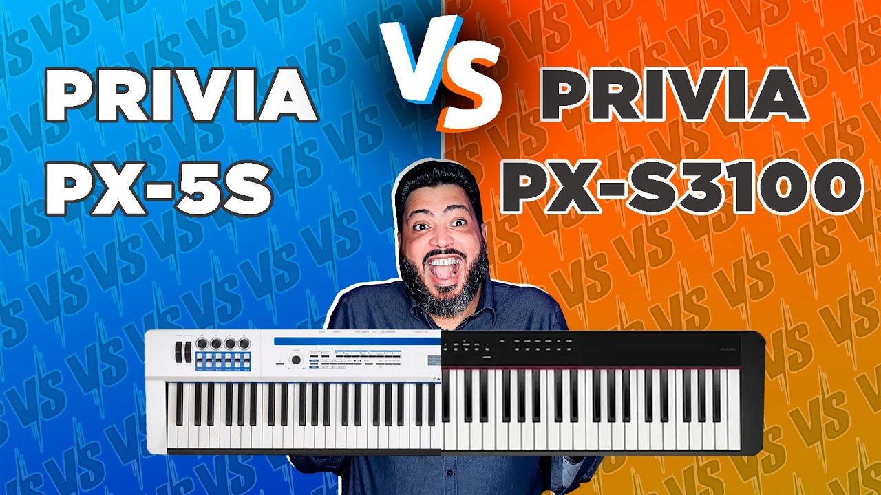 СРАВНЕНИЕ CASIO PX-S 3100 И PX-5S