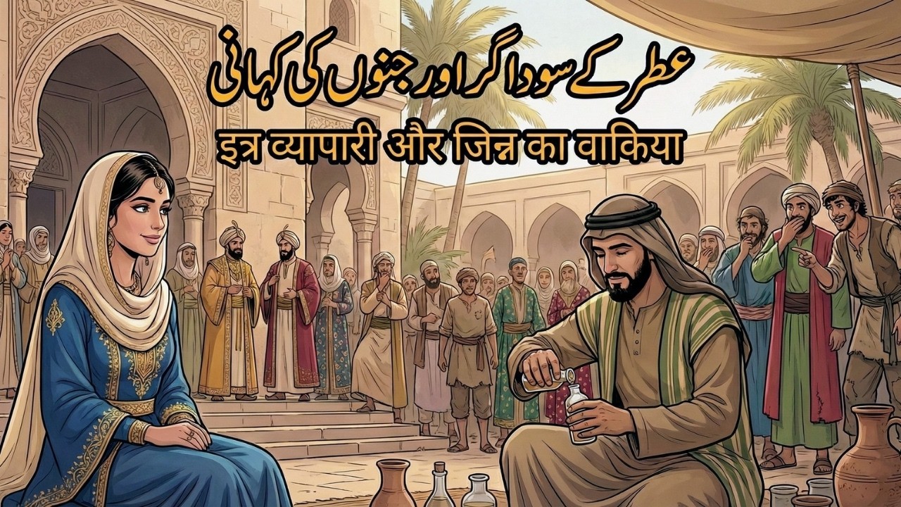 Damishq Ka Itra Wala Bujurg | Jab Jinn Ne Ki Allah Wale Ki Madad | Islamic Story | Islamic Kahani 
