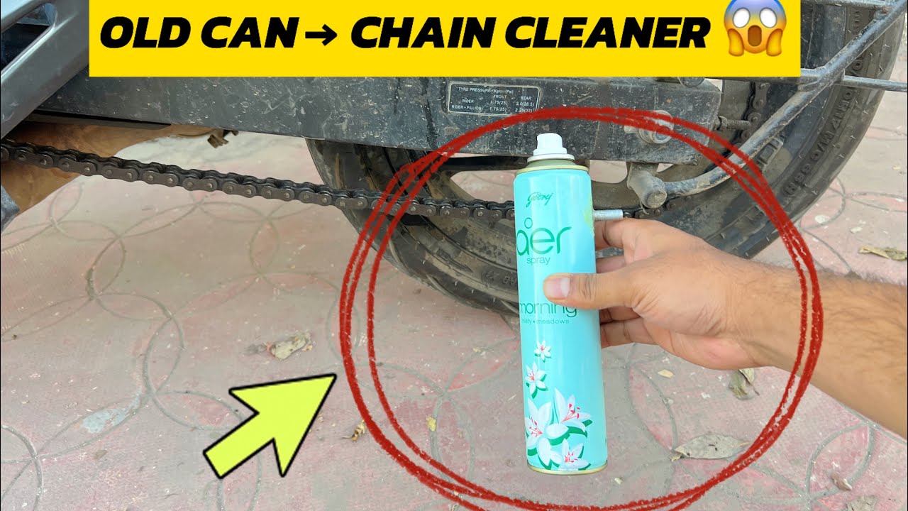 DIY Reusable Pressurised Can for Bike Chain Cleaning | Smart Auto Hack 🔧