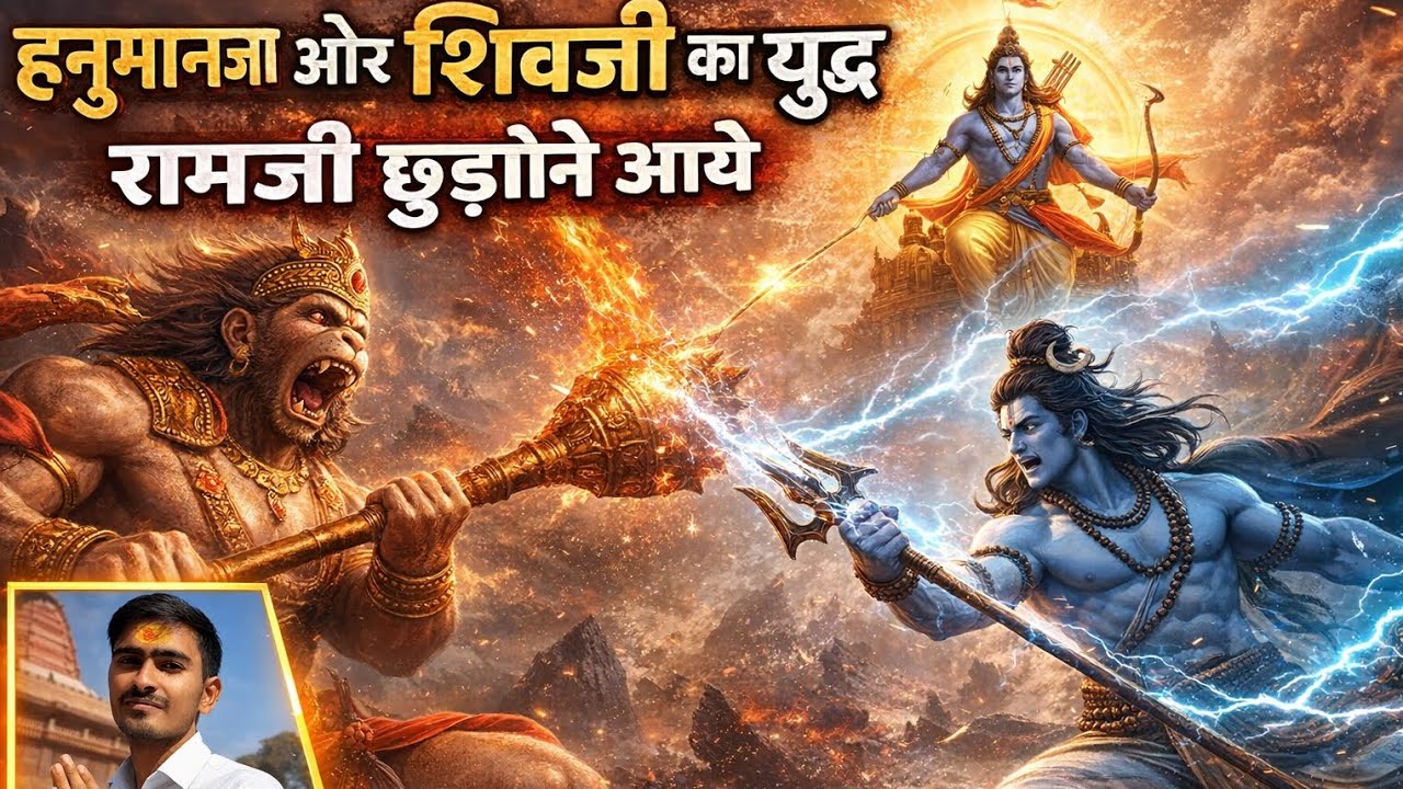 🔱क्या सच में हुआ था हनुमान और शिवजी का युद्ध😱? पूरी कहानी जानिए || 🔱JAY SHREE RAM 🔱 ||