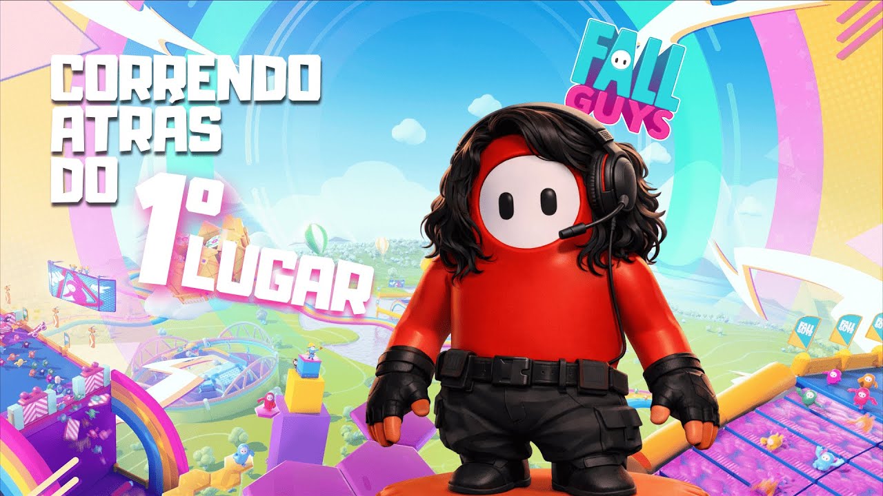 CORRENDO ATRÁS DO 1º LUGAR - Fall Guys