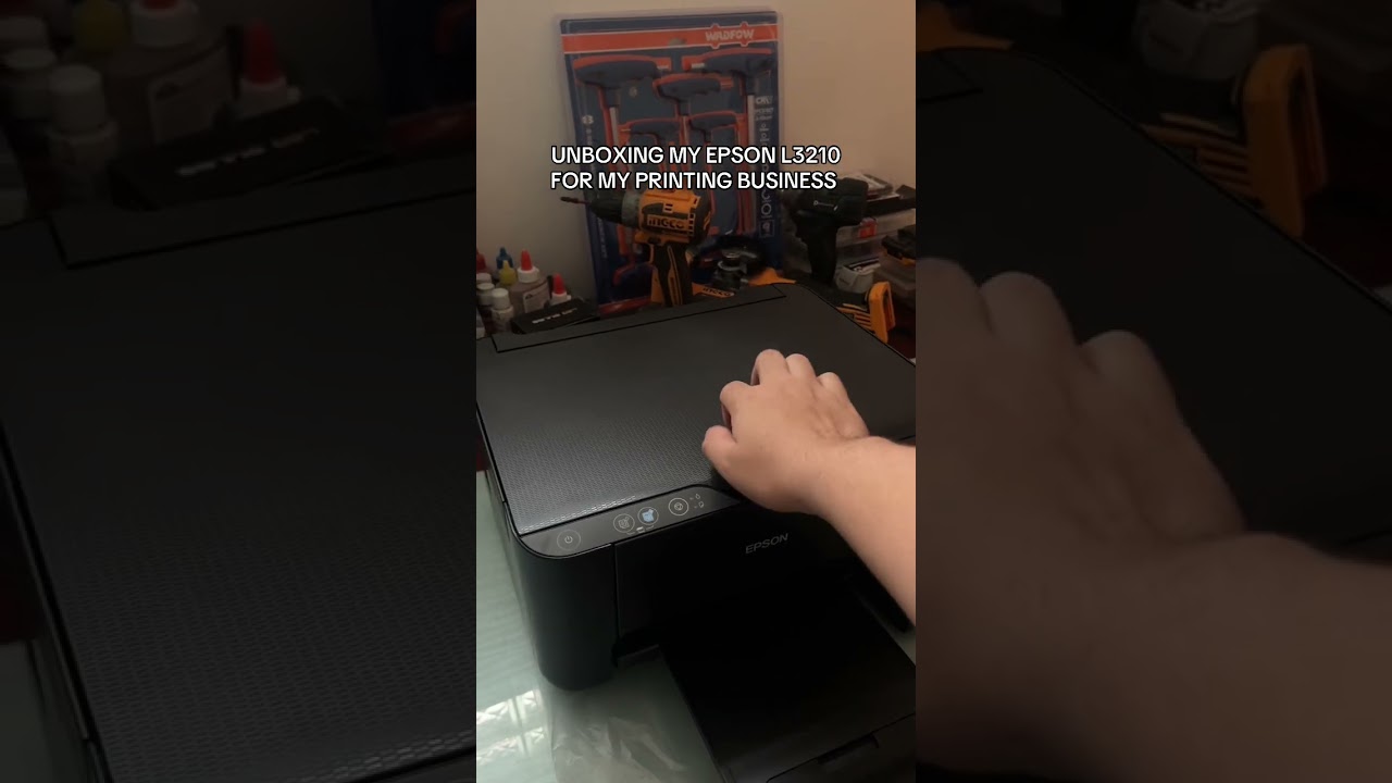 UNBOXING MY EPSON L3210 
