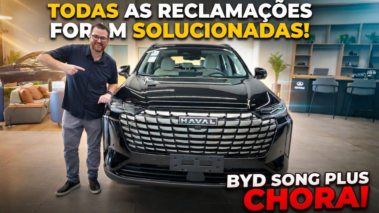 HAVAL H6 PHEV35 2026: MAIS TECNOLOGIA E LUXO QUE BYD SONG PLUS! ANÁLISE COMPLETA!