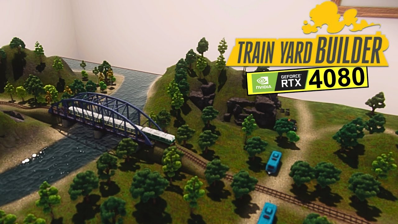 Train Yard Builder PC RTX 4K Ultra Gameplay