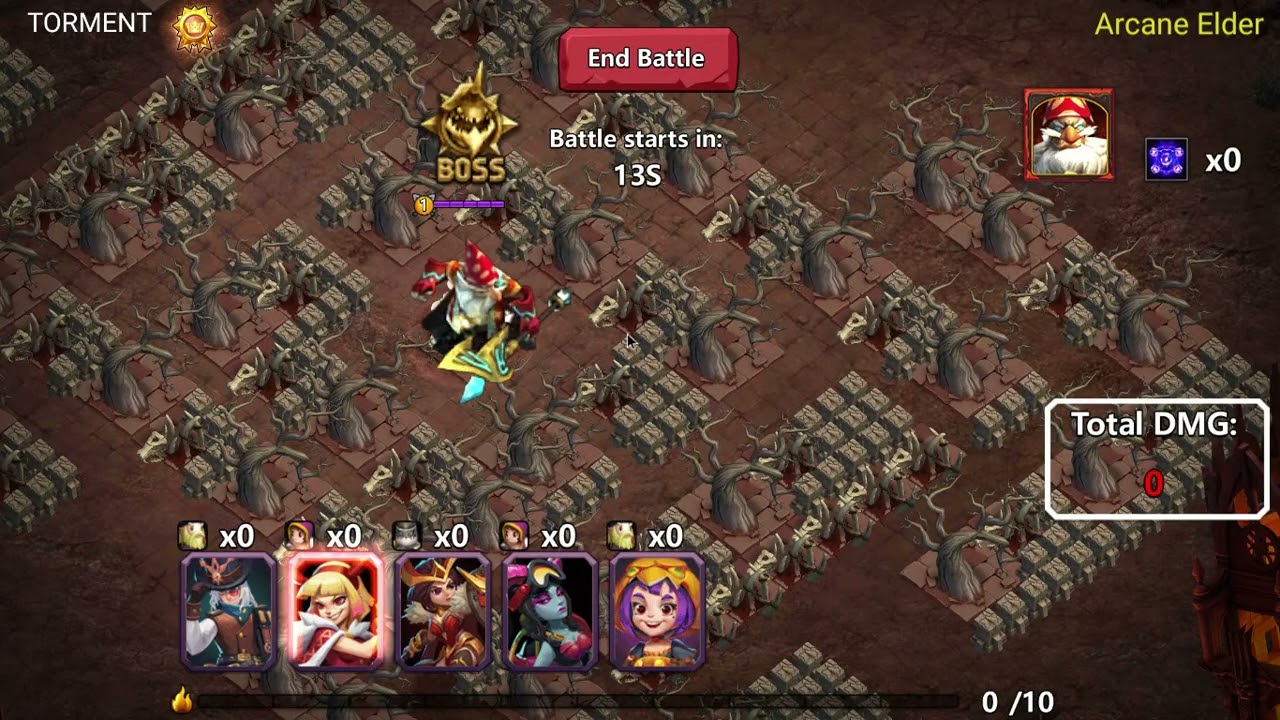 My guild boss strategy tutorial(Clash Of Lords 2)Part 2