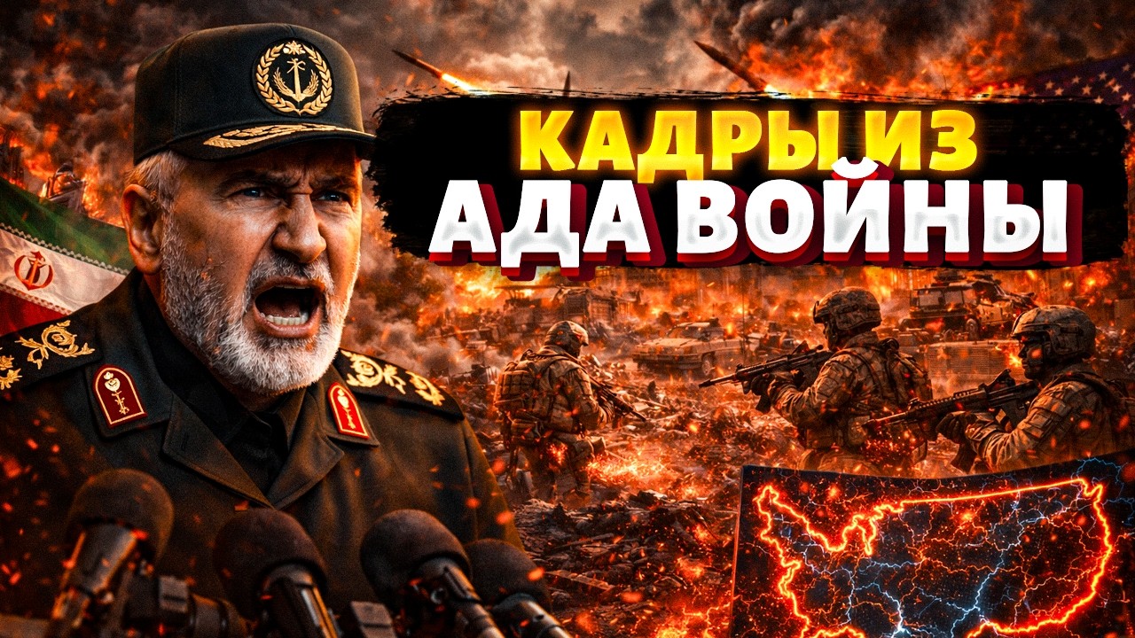 СРОЧНО, Иран АТАКОВАЛ США! В Турции, ОАЭ и Израиле ГРЕМЯТ ВЗРЫВЫ: огненный КАДРЫ с ПЕКЛА войны